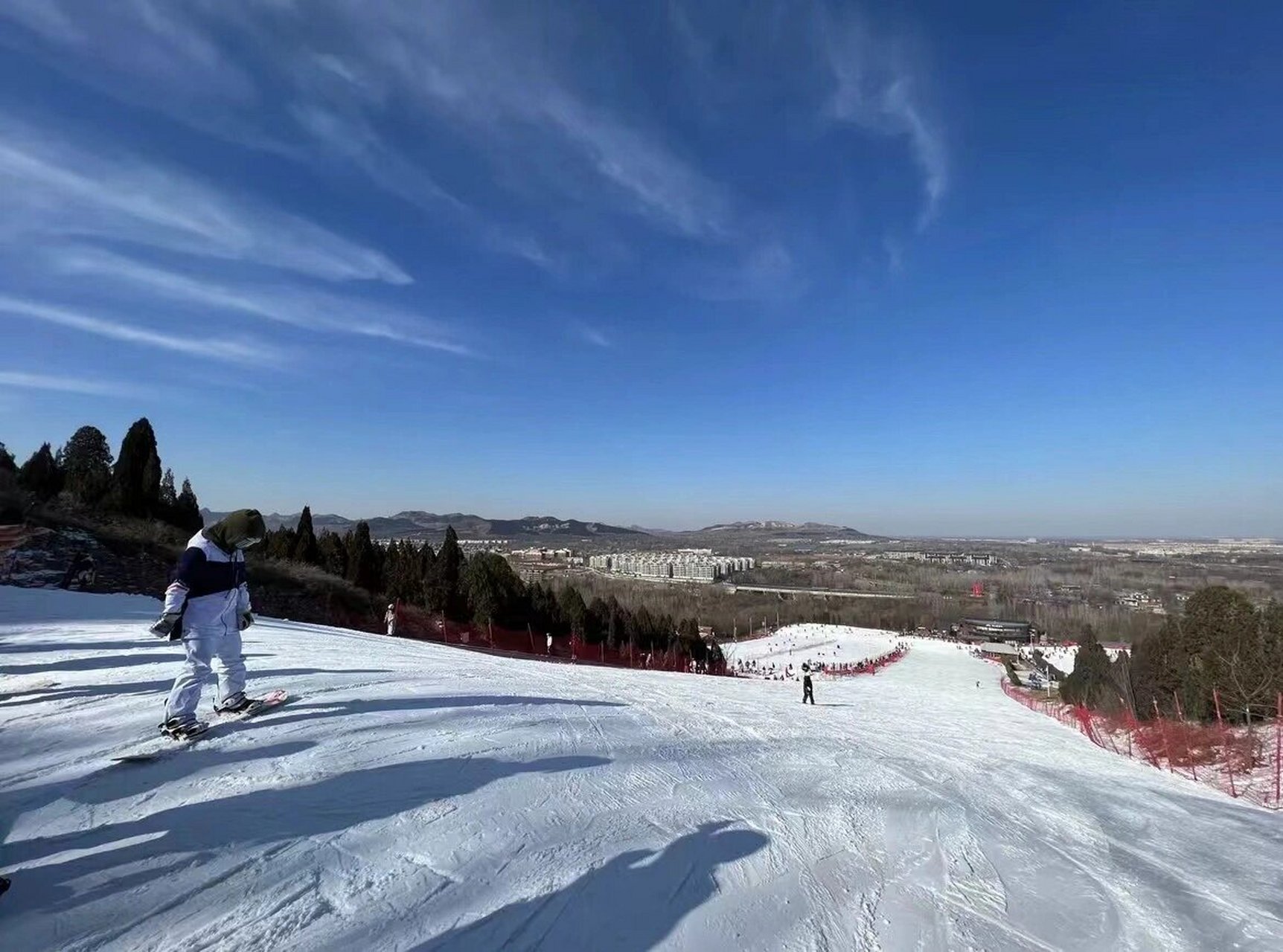 青州驼山滑雪场图片图片