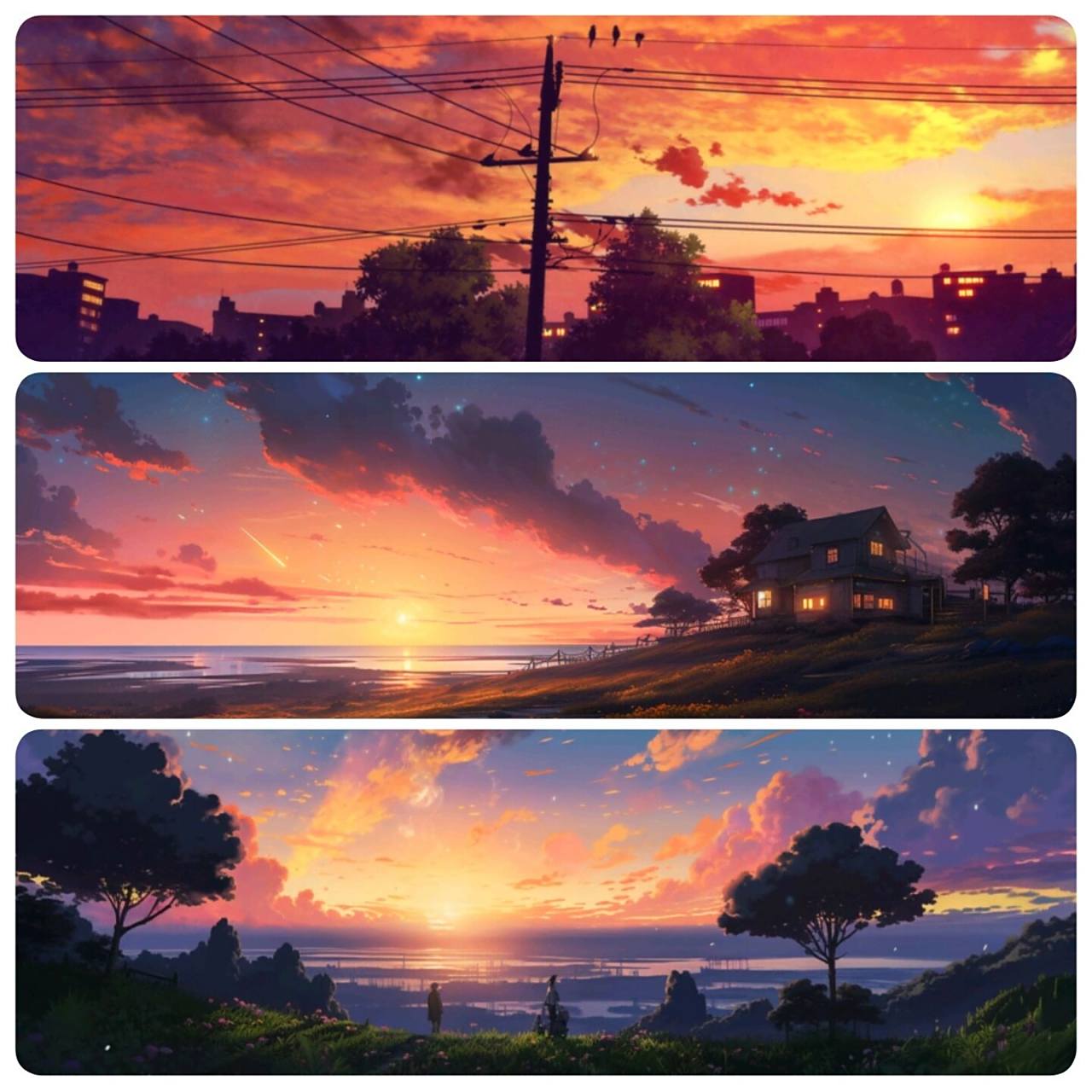 晚霞-飞车三宫图 qq飞车手游三宫图分享