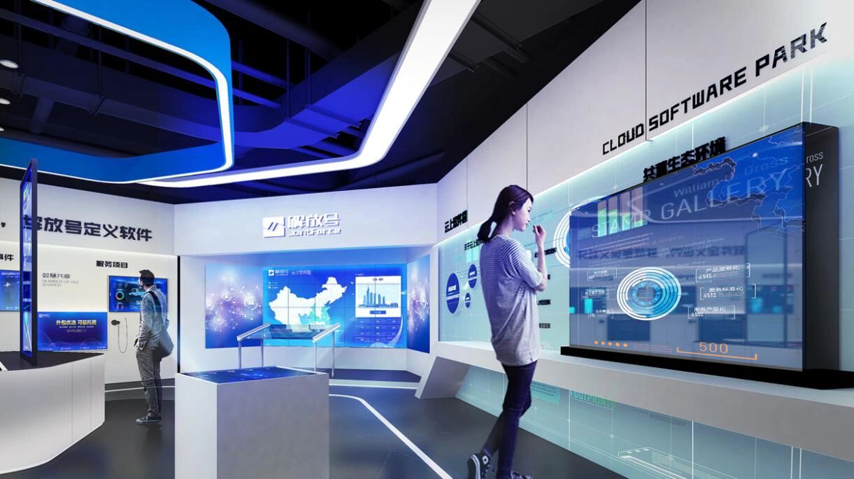 中软国际企业展厅设计