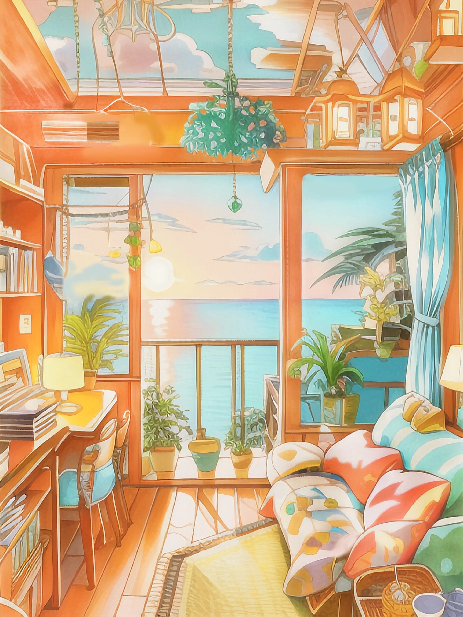 【插画欣赏】岁月静好18|治愈系插画