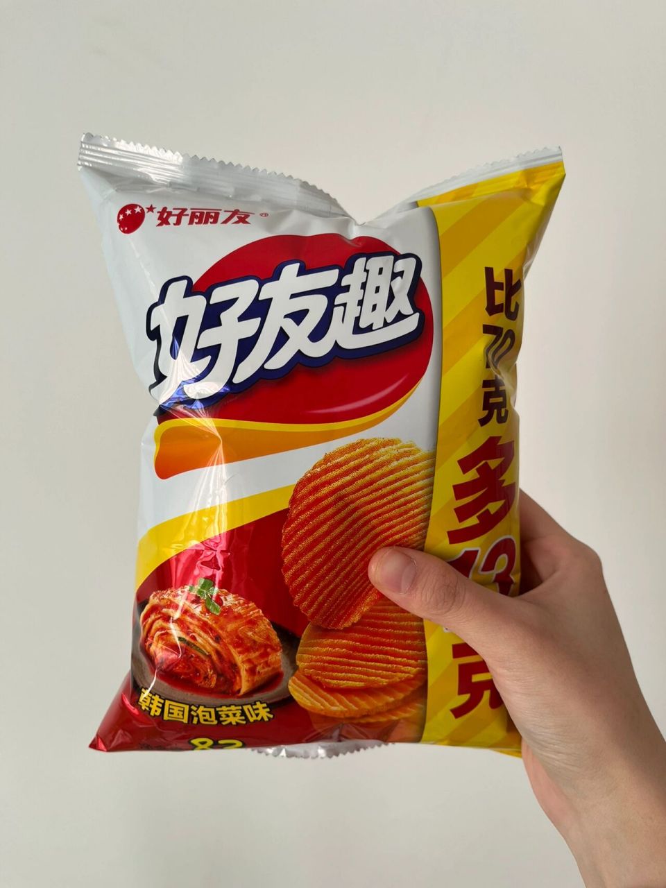 乐事薯片韩国泡菜味图片