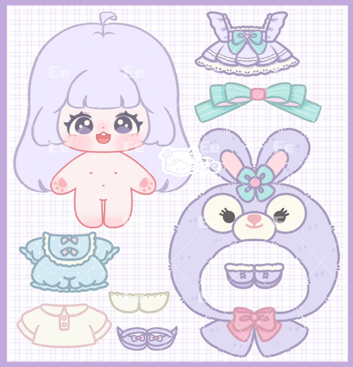 稿件展示 | 棉花娃娃换装之星黛露 星黛露太可爱了吧～ 929292