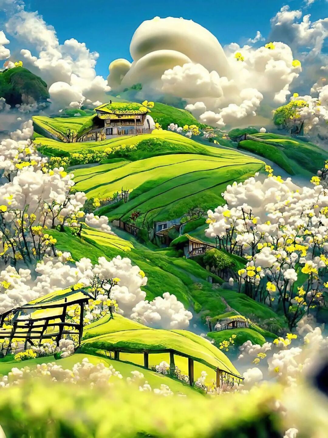 治愈系风景 #我拍下的人间四月天# 	 曾经在红尘中往来,却不知道身边