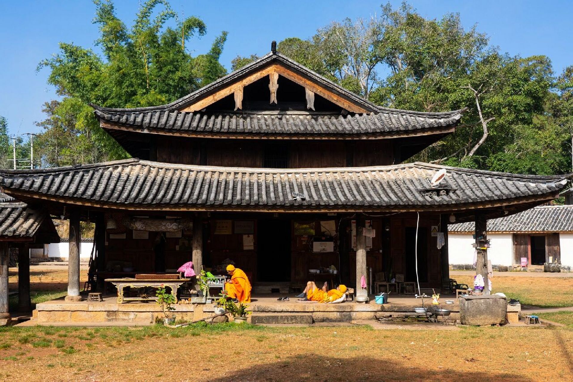 旅居之旅 | 普洱 永平镇的三个佛迹寺 景谷佛迹缅寺最多的地方在县城