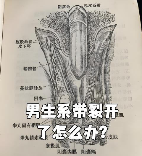 包皮系带裂开是男科常见问题,处理方式主要看伤口严重程度
