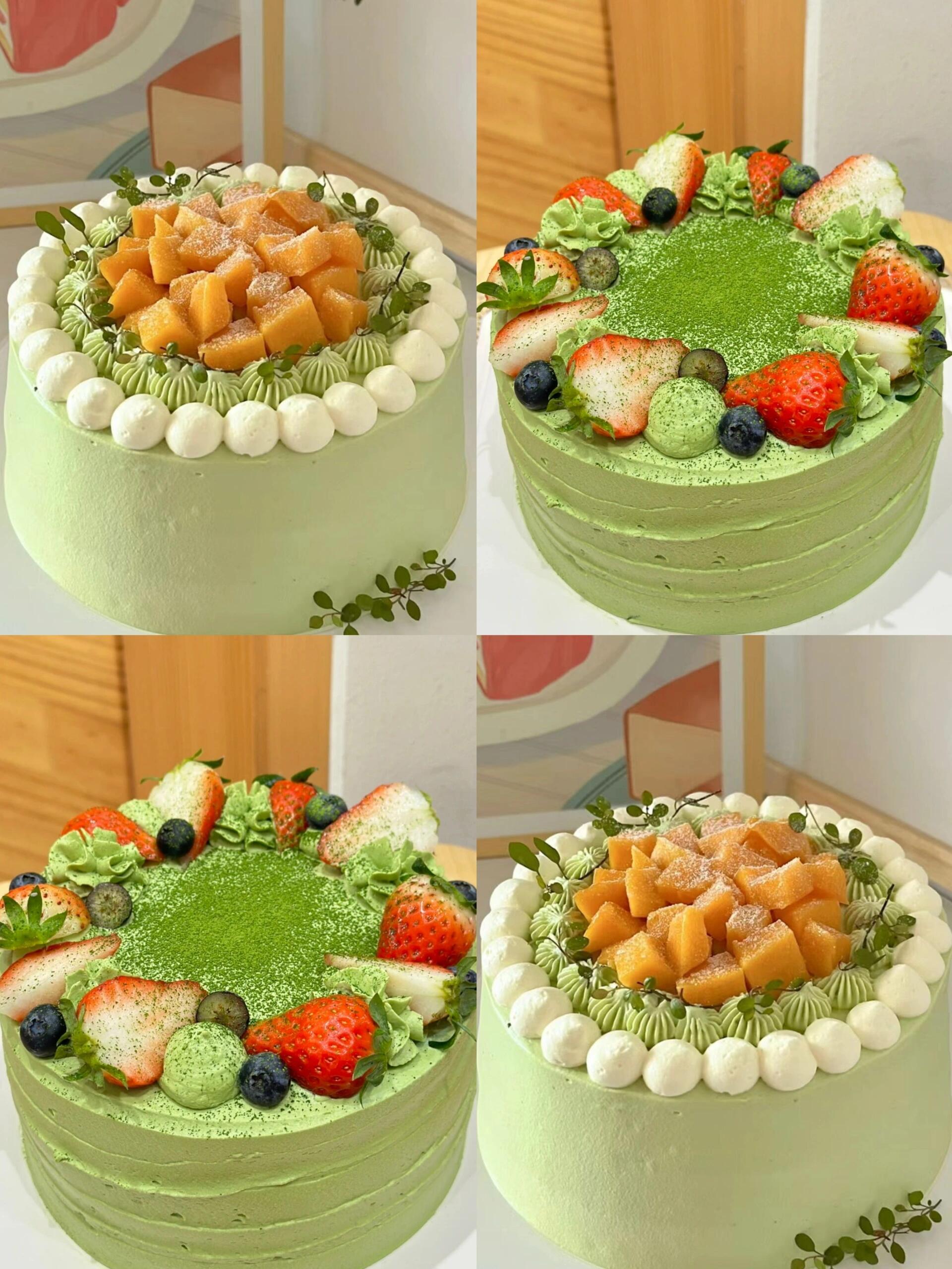 广州生日蛋糕合集 抹茶蛋糕
