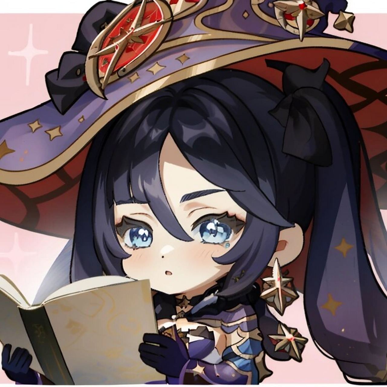 原神q版头像40:莫娜