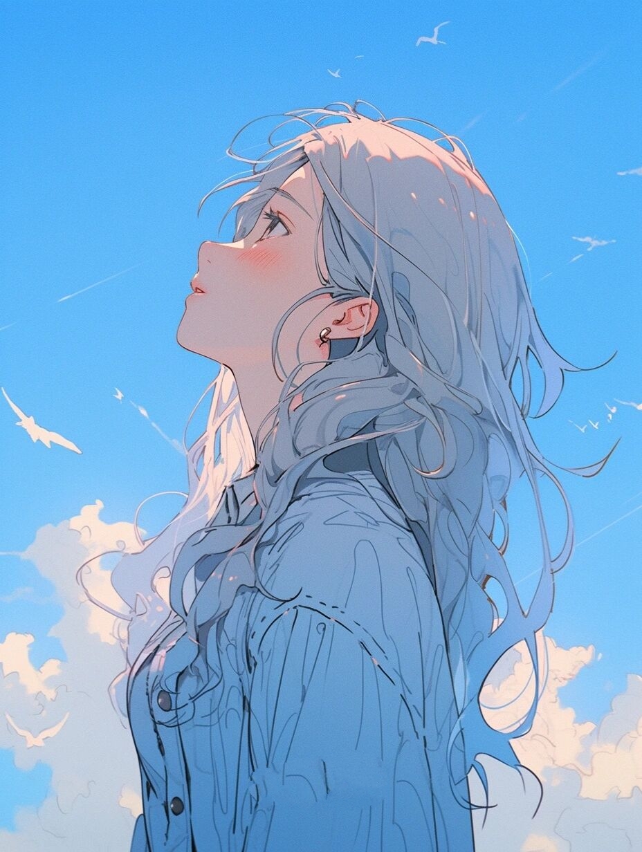 女生头像|温柔侧脸杀9292