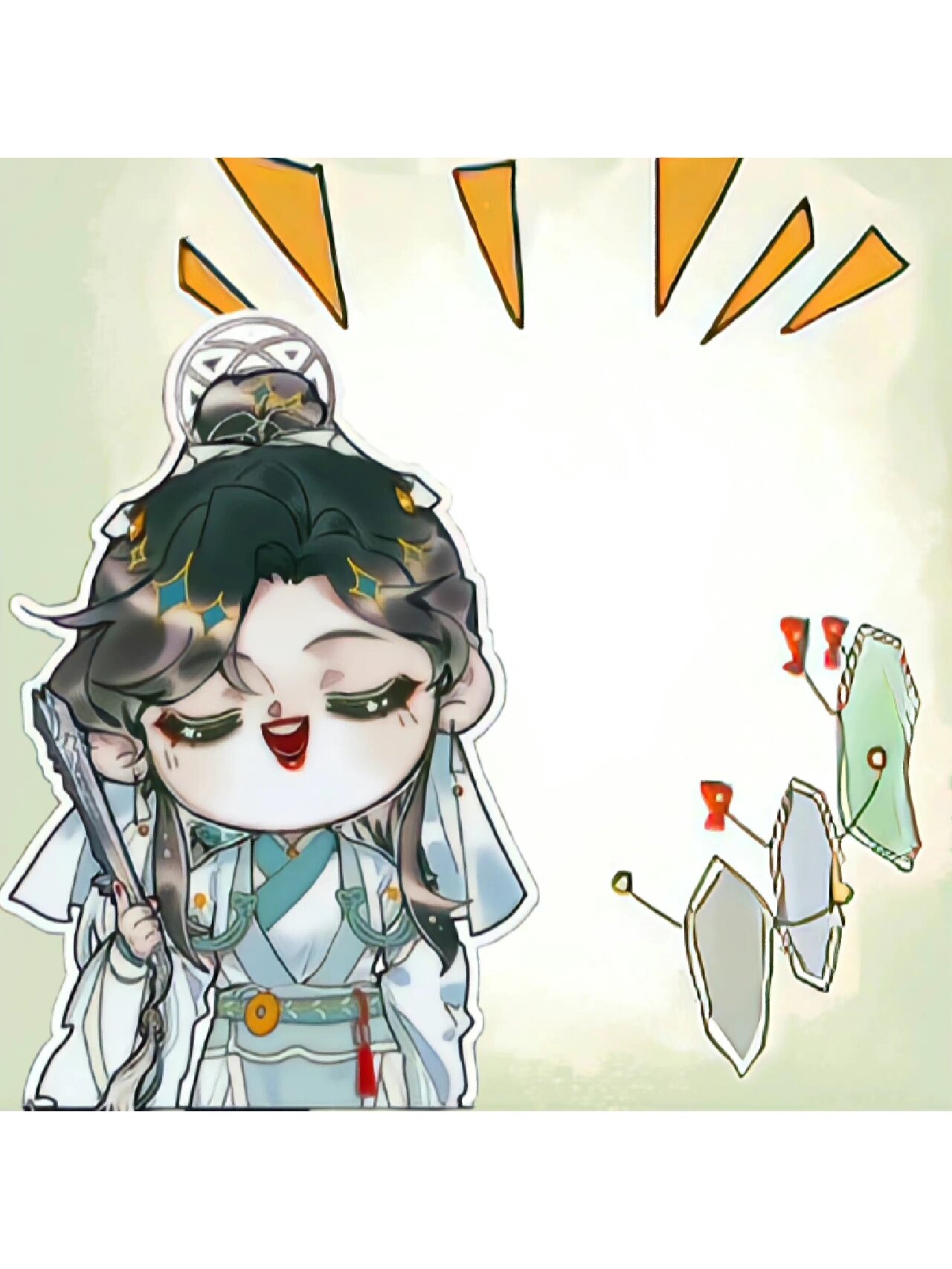 天官赐福 q版风师娘娘