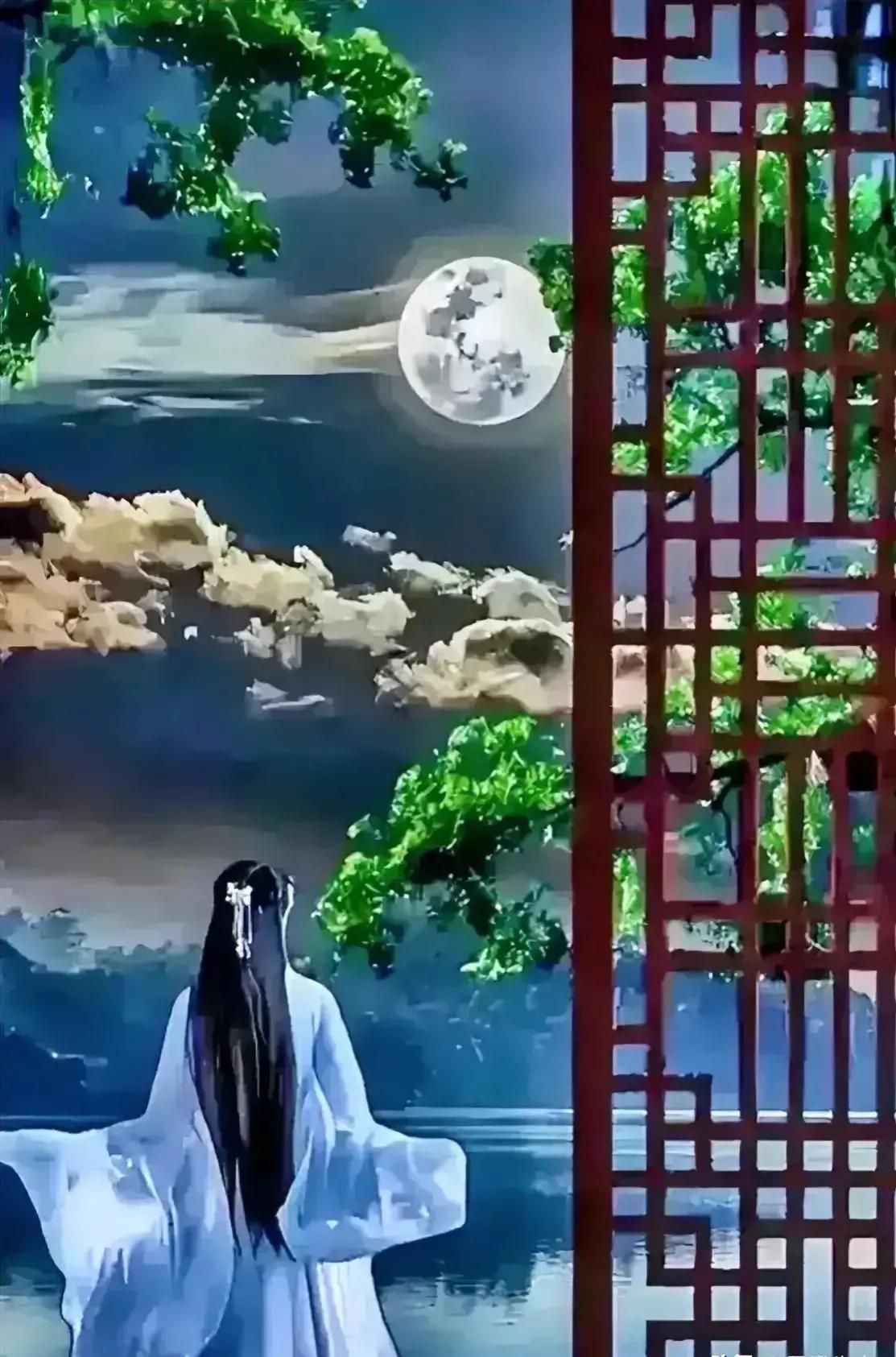 脑海旧忆似浪腾.怎奈渐行渐远,欲留却难凭? 数载相思凝,千般眷恋萦.