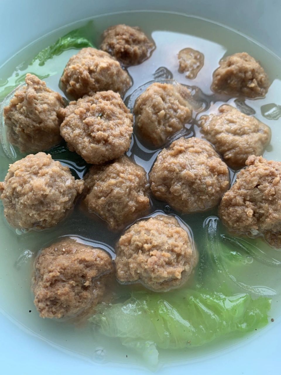 新疆味道丨牛肉丸子汤90肉粉菜02齐全!