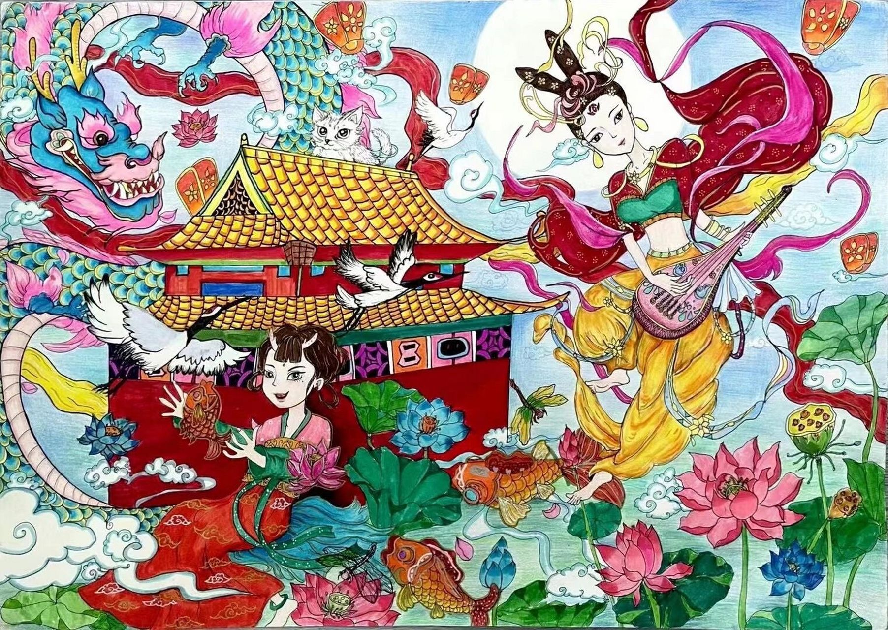 常州市第三届儿童画创作大赛童真里的色彩 获奖作品集 勿抄袭