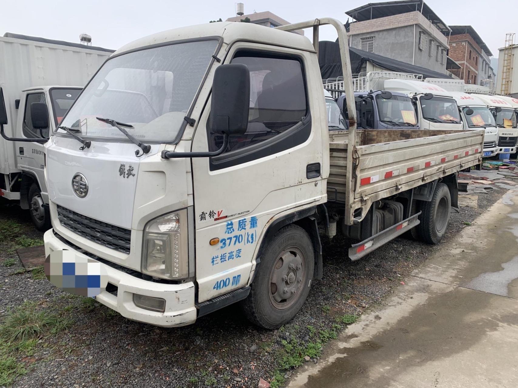 16年解放霸铃,斗长3.8米,490发动机