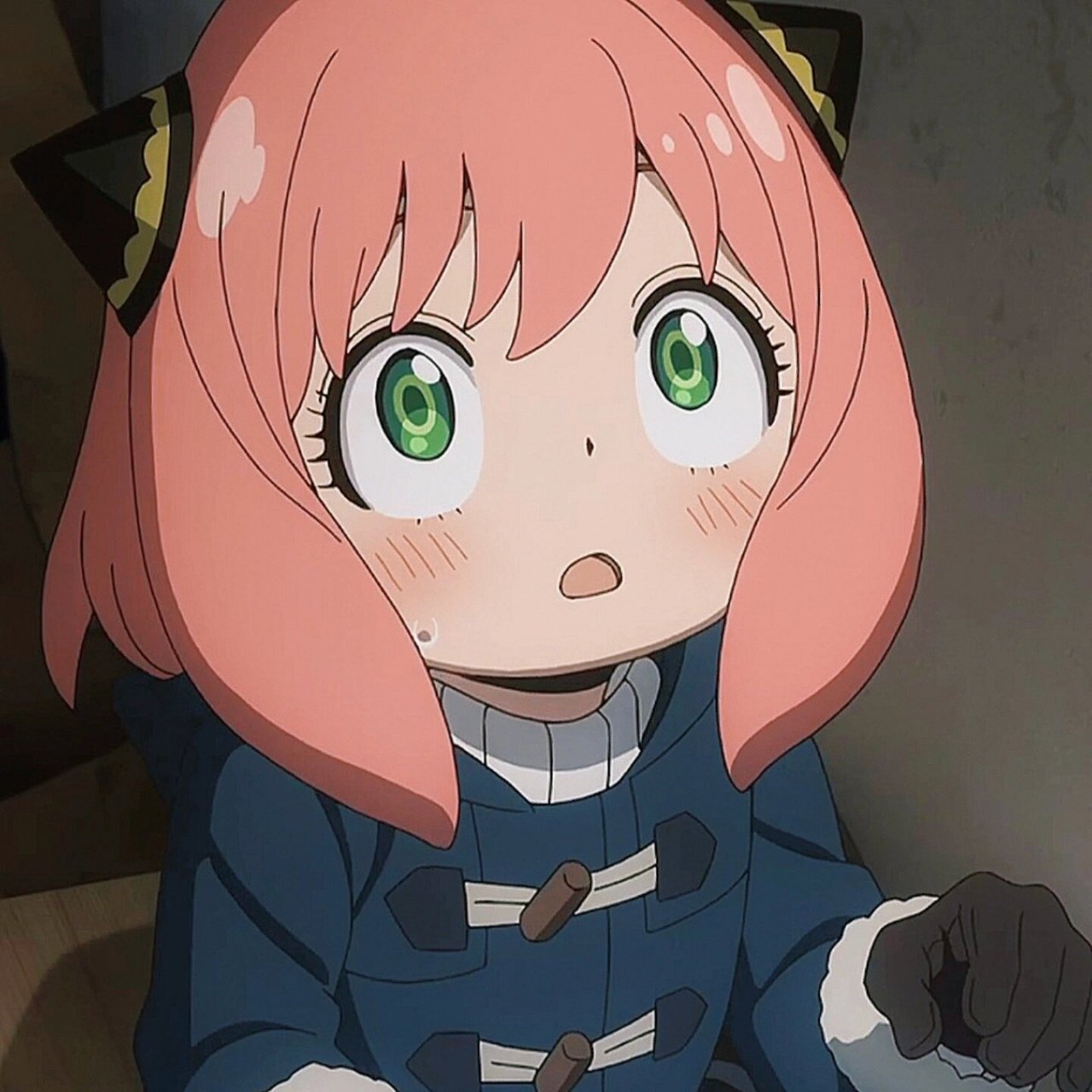 脸红红的阿尼亚太可爱了,微微调整了下更可爱啦!