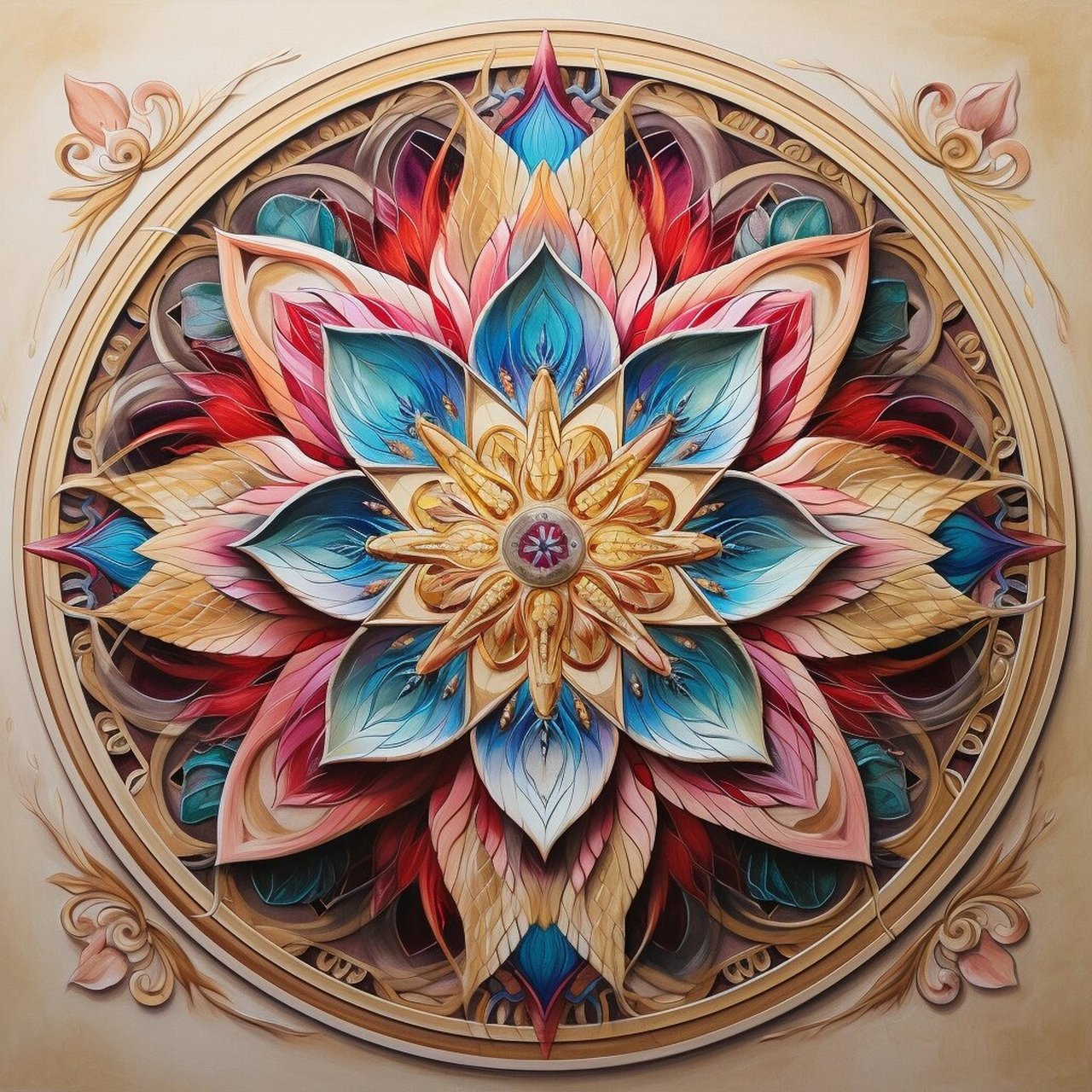 荣格深受象征主义的影响,他认为曼陀罗作为一种图形,承载着丰富的象征