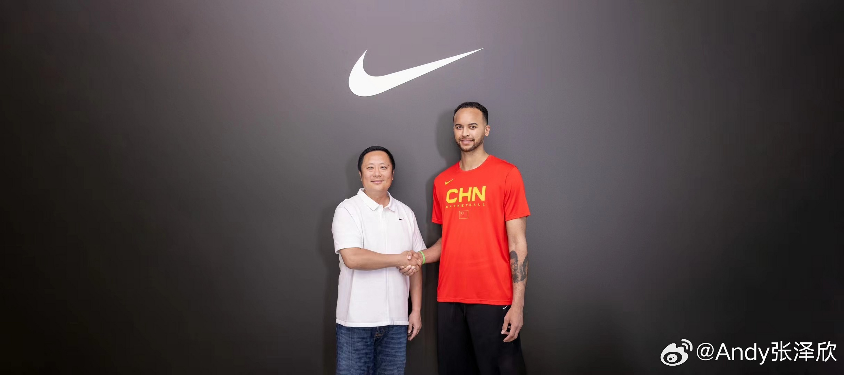 nike中国代言人名单图片