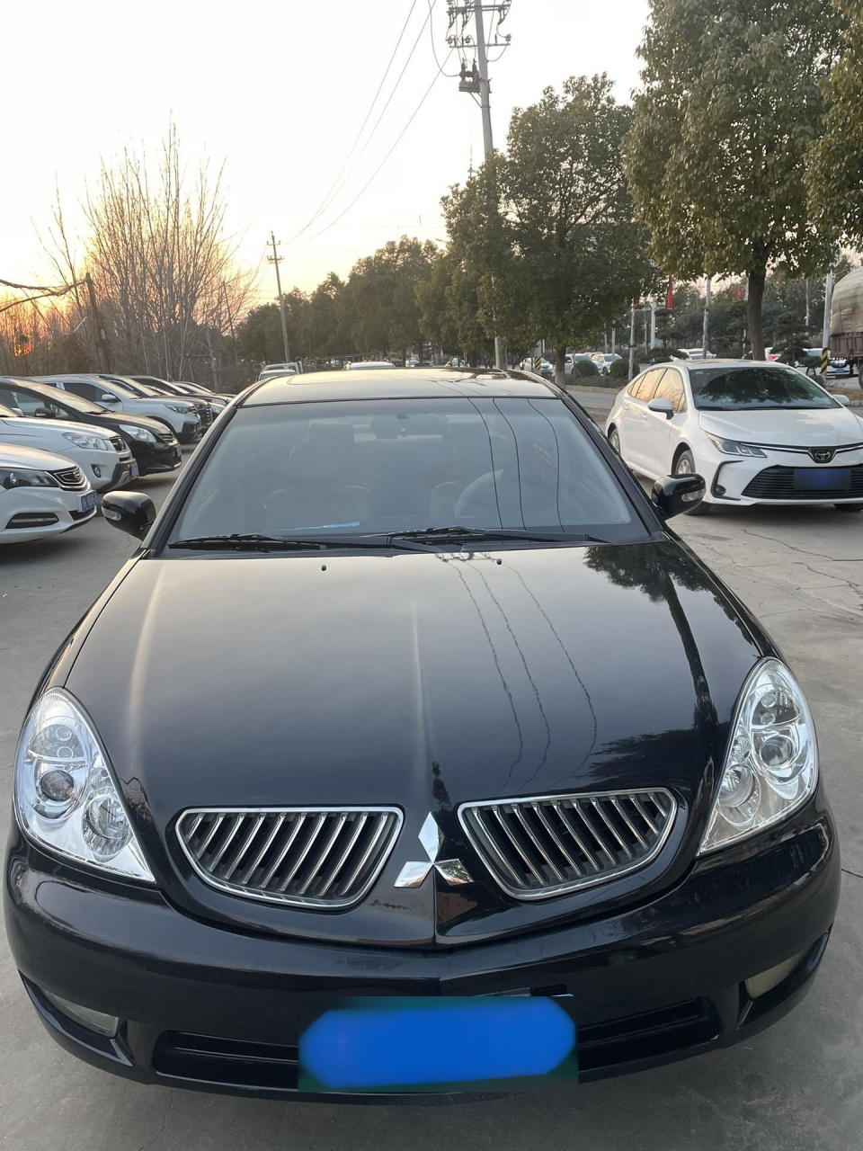 08年极品大三菱戈蓝,自动天窗顶配,极品车况,全国稀有,全款1.