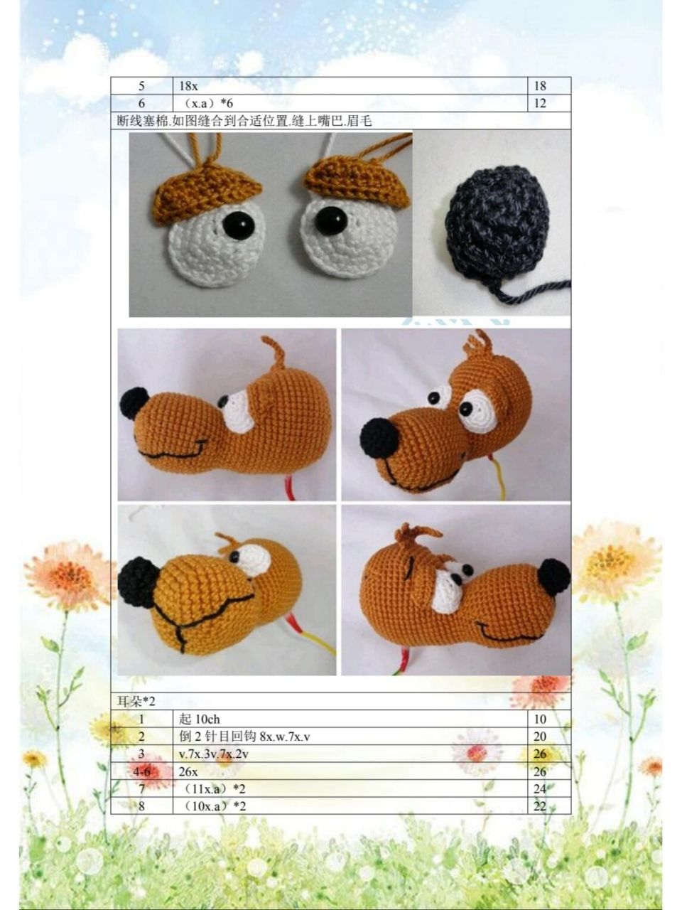 猥琐狗钩针图解狗狗手工钩织(附图解)           狗狗的迷惑行为91