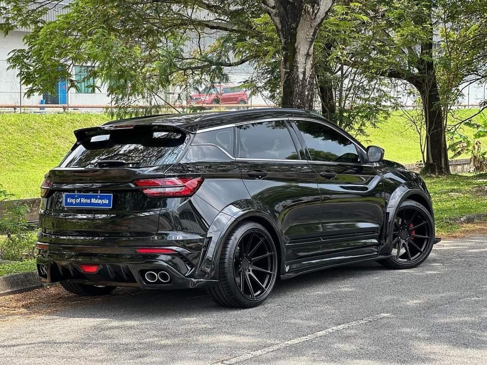 吉利缤越黑武士 太酷了 旧车置换低20000