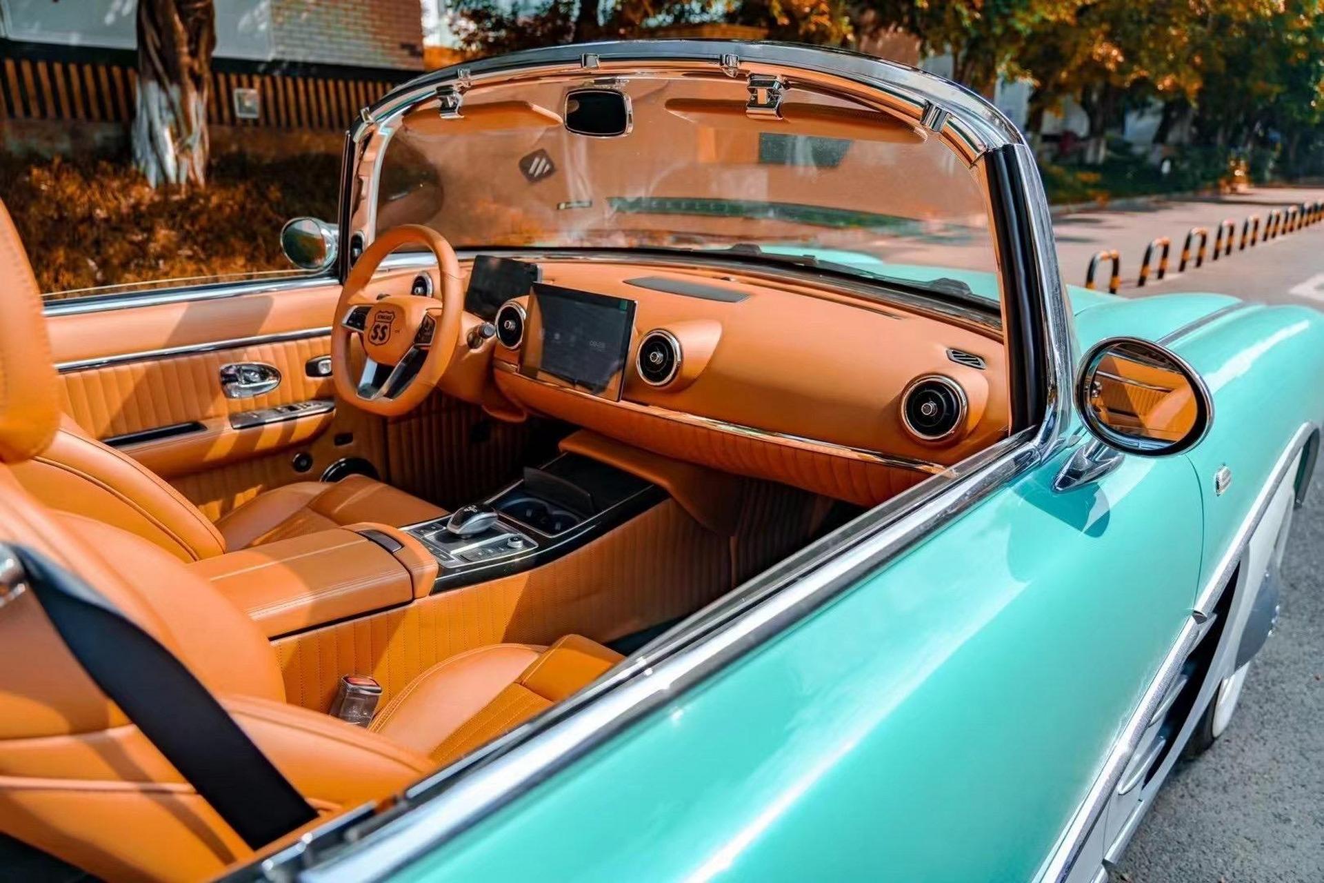 ss dolphin松散海豚复古老爷车 1.