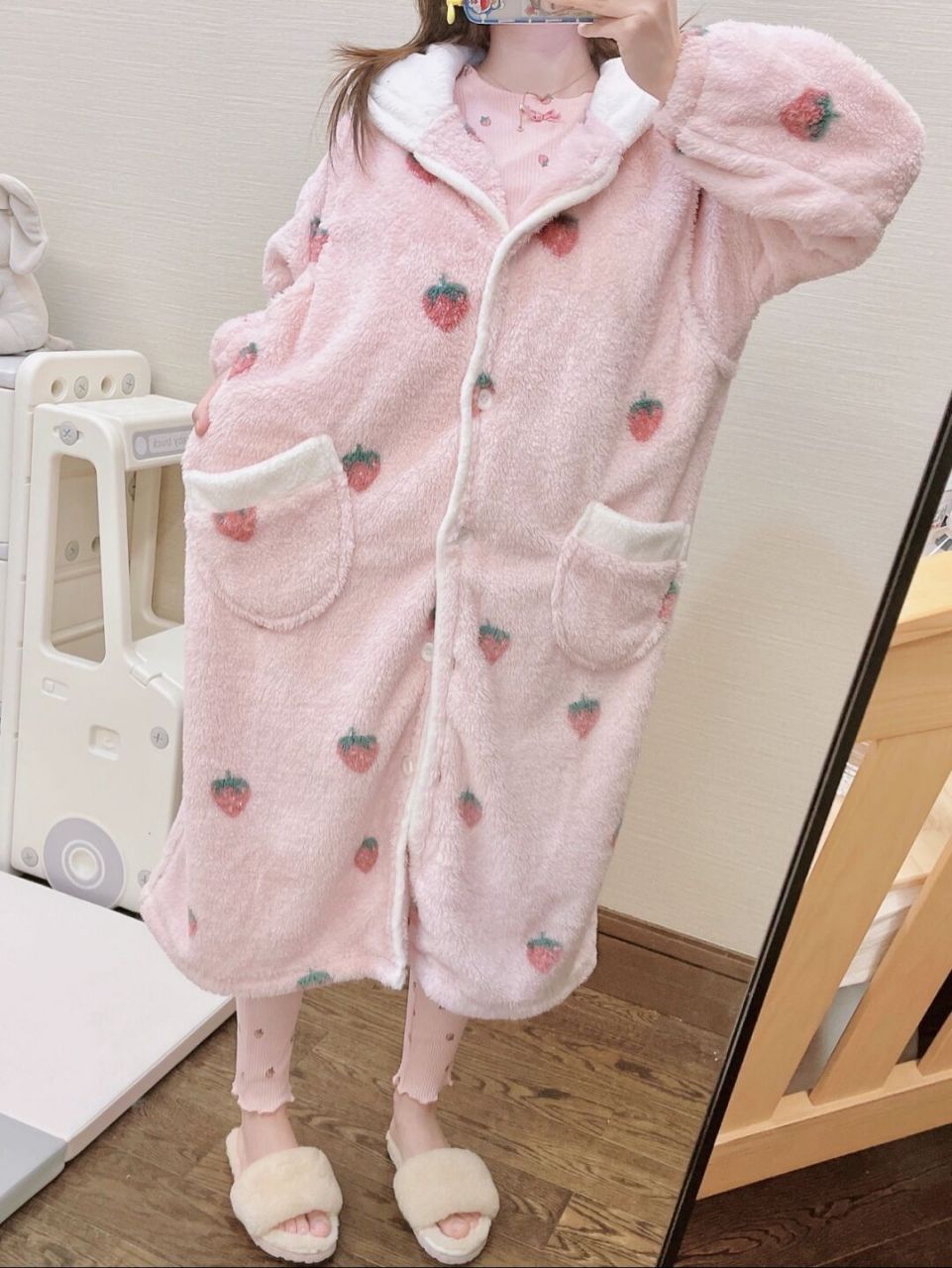 太少女了啦[爱你] #秋冬睡衣# #可爱睡衣#我的照片下雪啦我的照片下雪