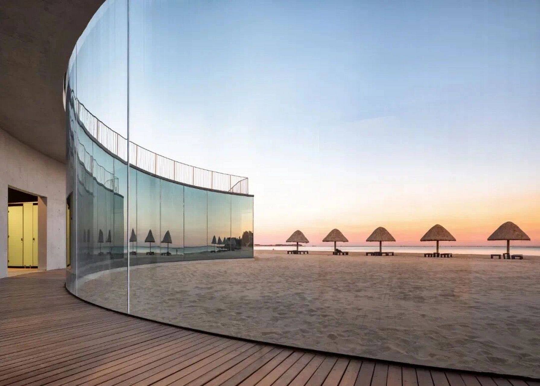 「山东荣成爱莲湾61海之回声」 当设计团队有机会在海边建造一座