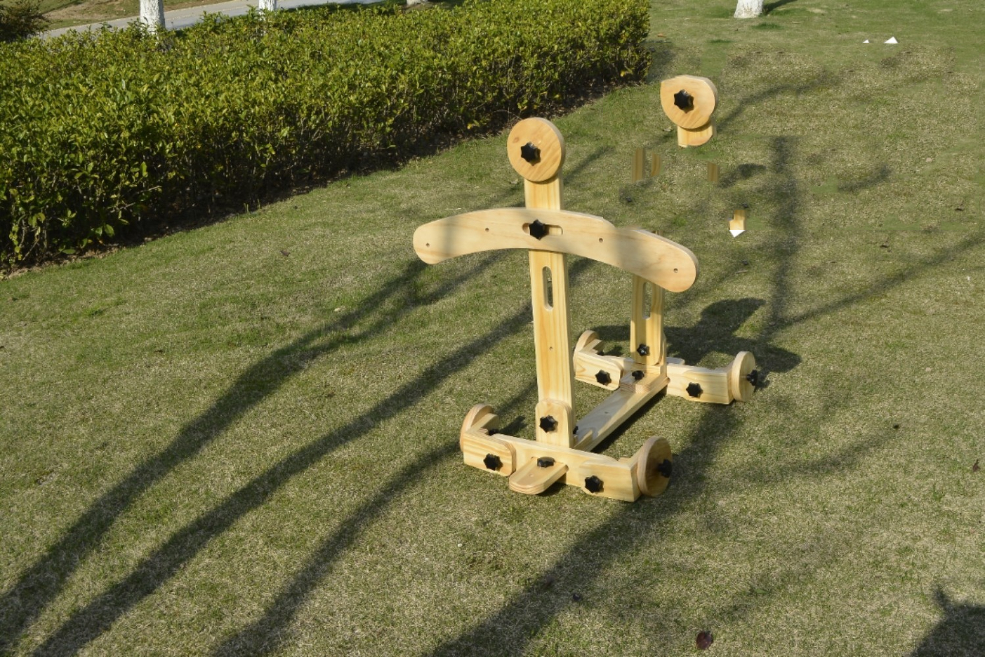 户外大型百变积木 可以搭海盗船 摇摇床 飞机 木马 攀爬楼梯 开发幼儿