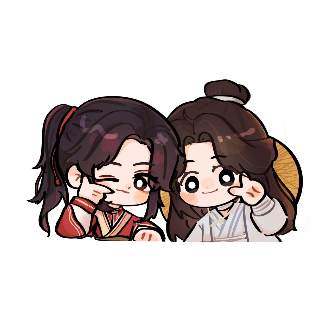 情头|花城和谢怜的合照 合体再发一想要单人图可以去前面翻哦9315