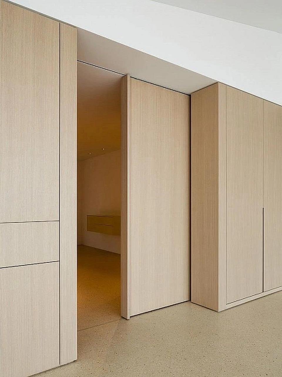 【隐形推拉门】高颜值,巨好用,码住 推拉门最大的优点就是节省空间