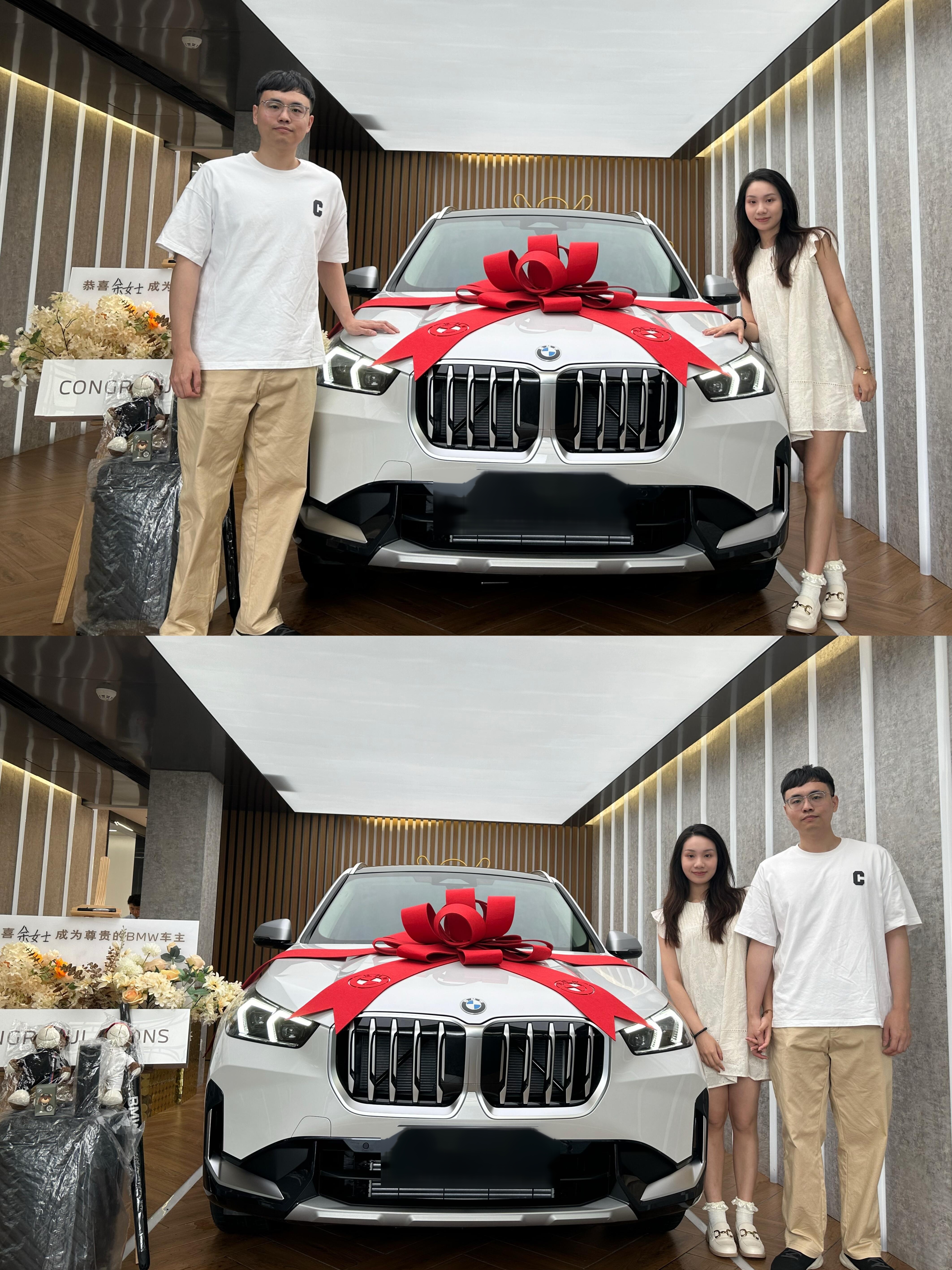 提车日记,喜提大玩具 宝马x1新宝马图片