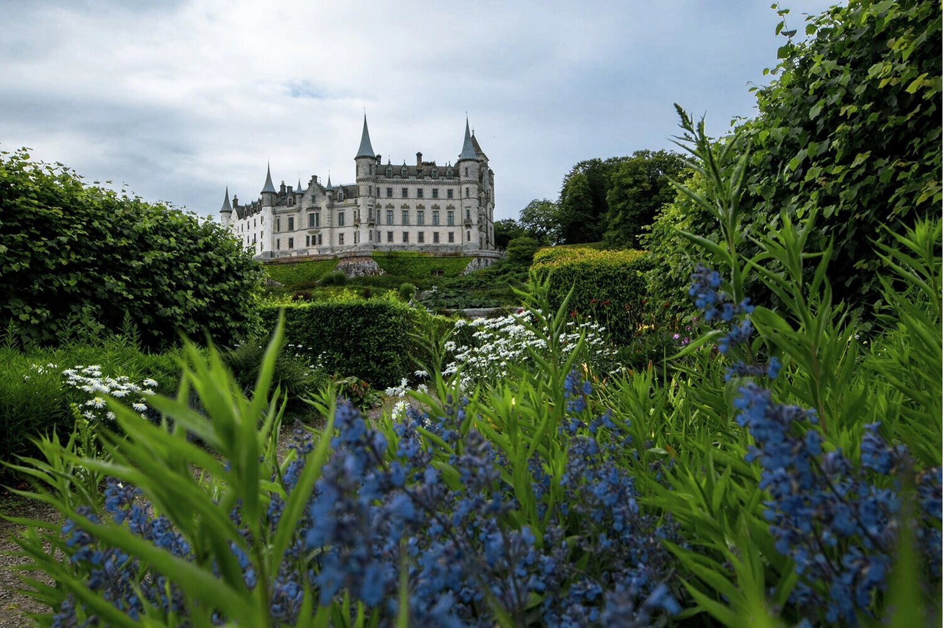 苏格兰十大必去城堡98童话古堡 邓罗宾城堡(dunrobin castle),位于