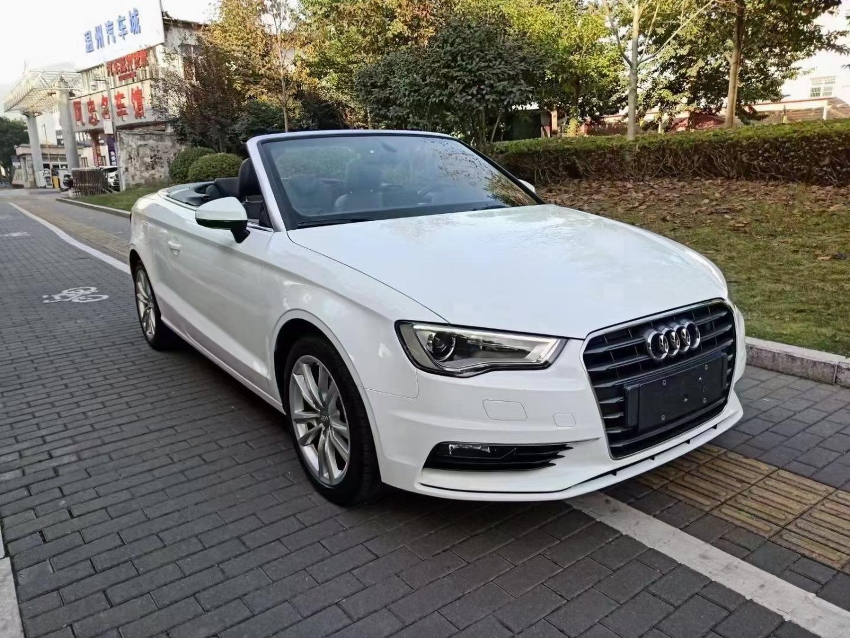 16年奥迪a3 进口软顶敞篷车,新车36.98,1.