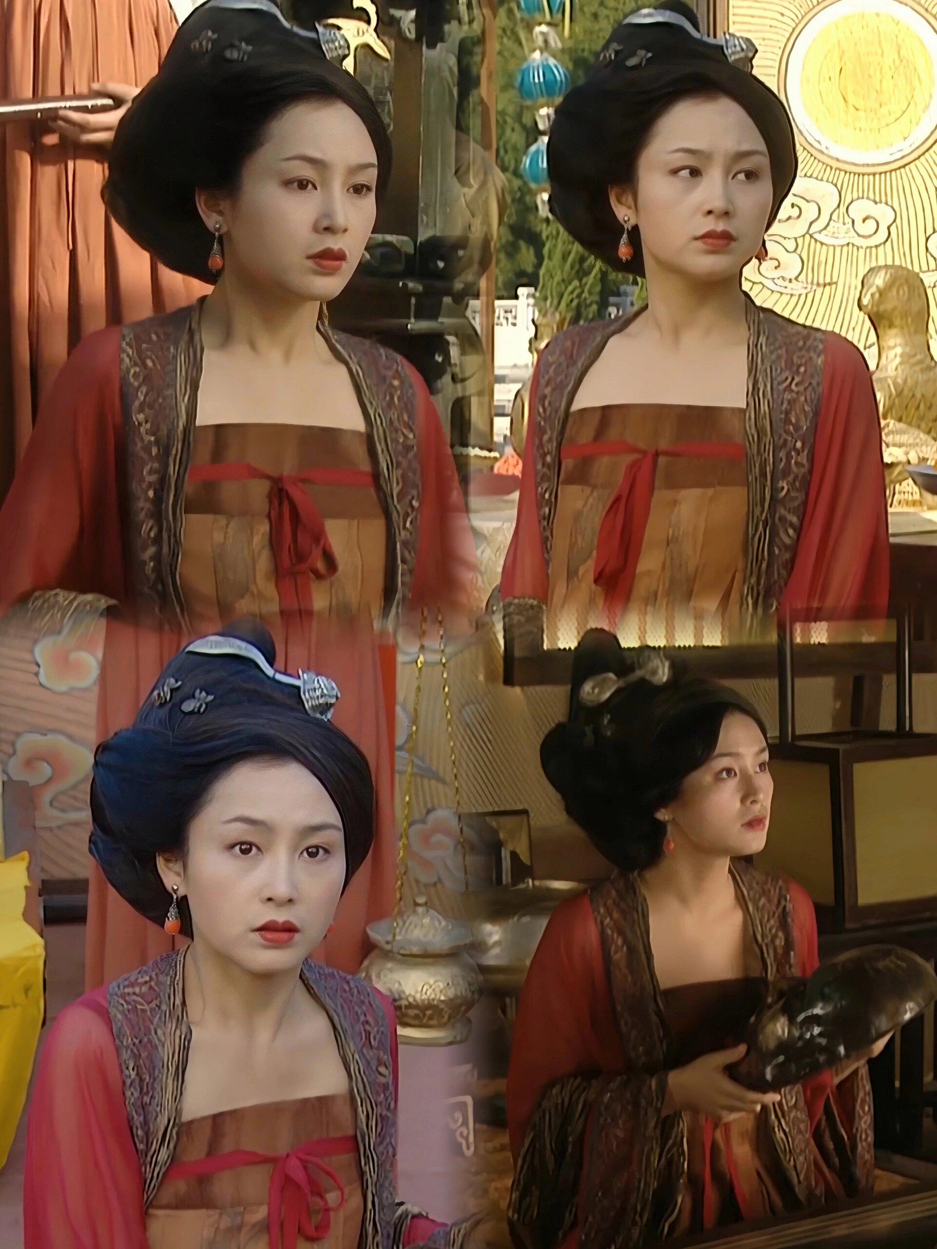 2000年《大明宫词》 太平公主33套造型  下 这部剧美到随便一截图都是