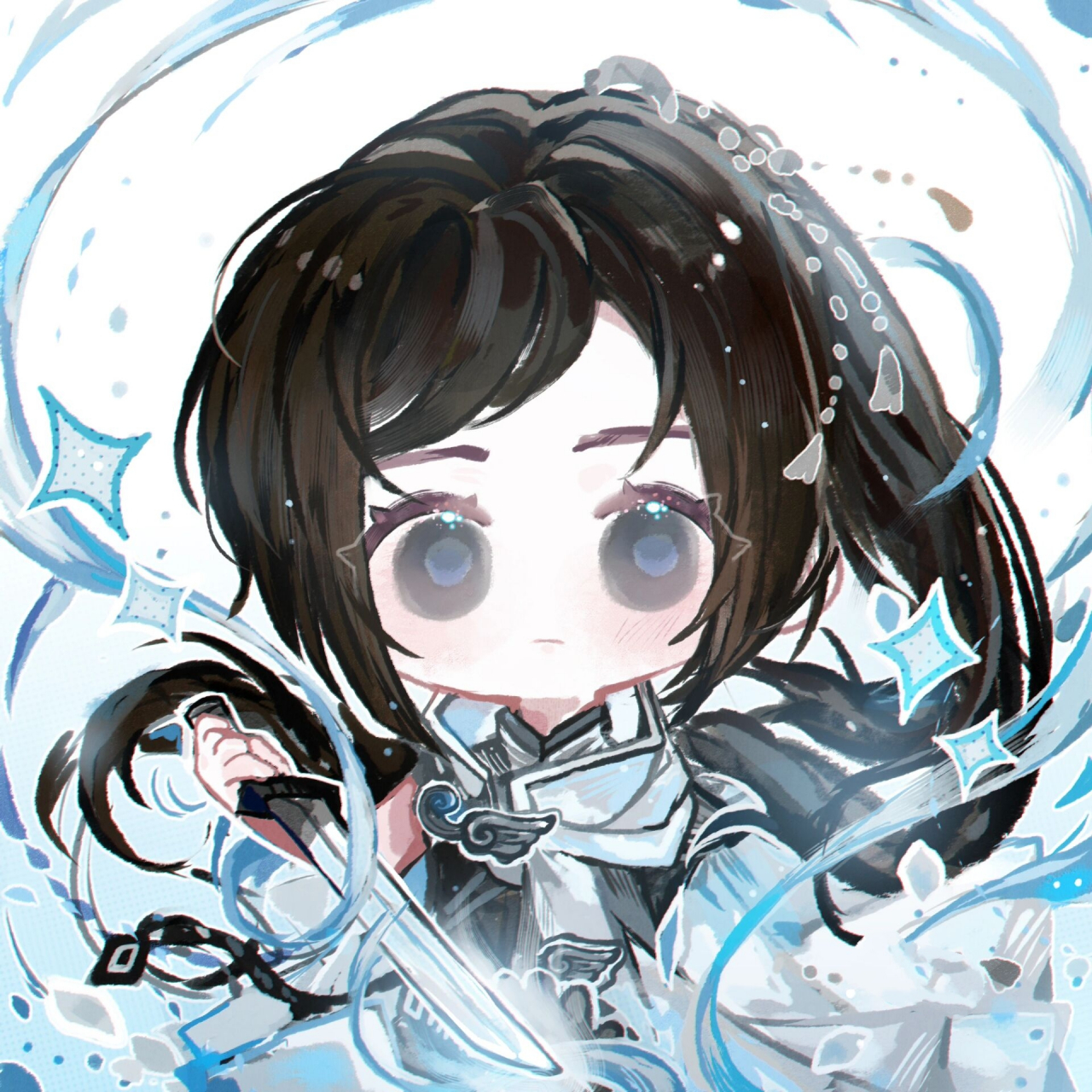 逆水寒手游all职业同人头像我画完了! 抱图吱声!只可自己做头像!