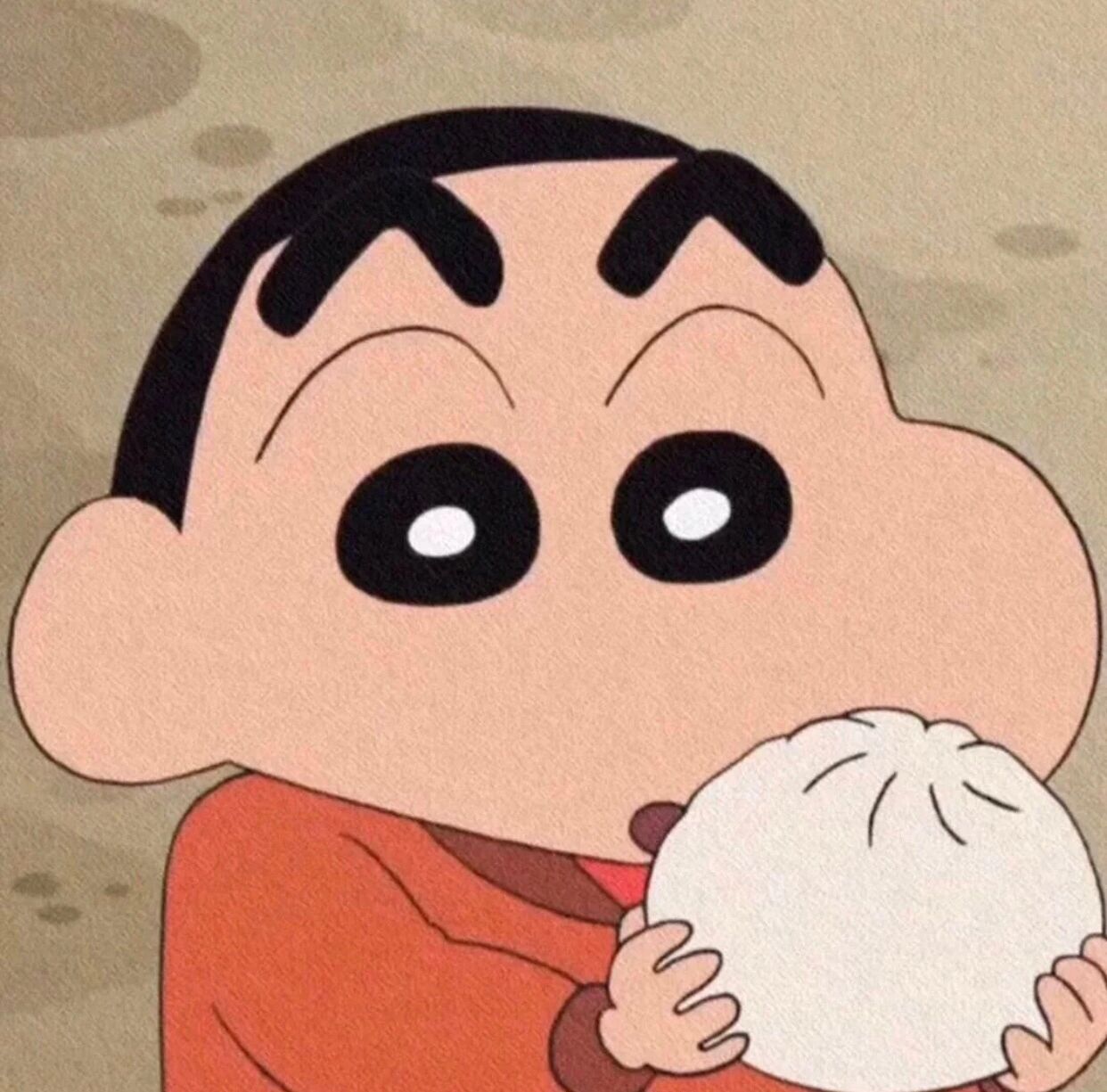 蜡笔小新吃包子头像