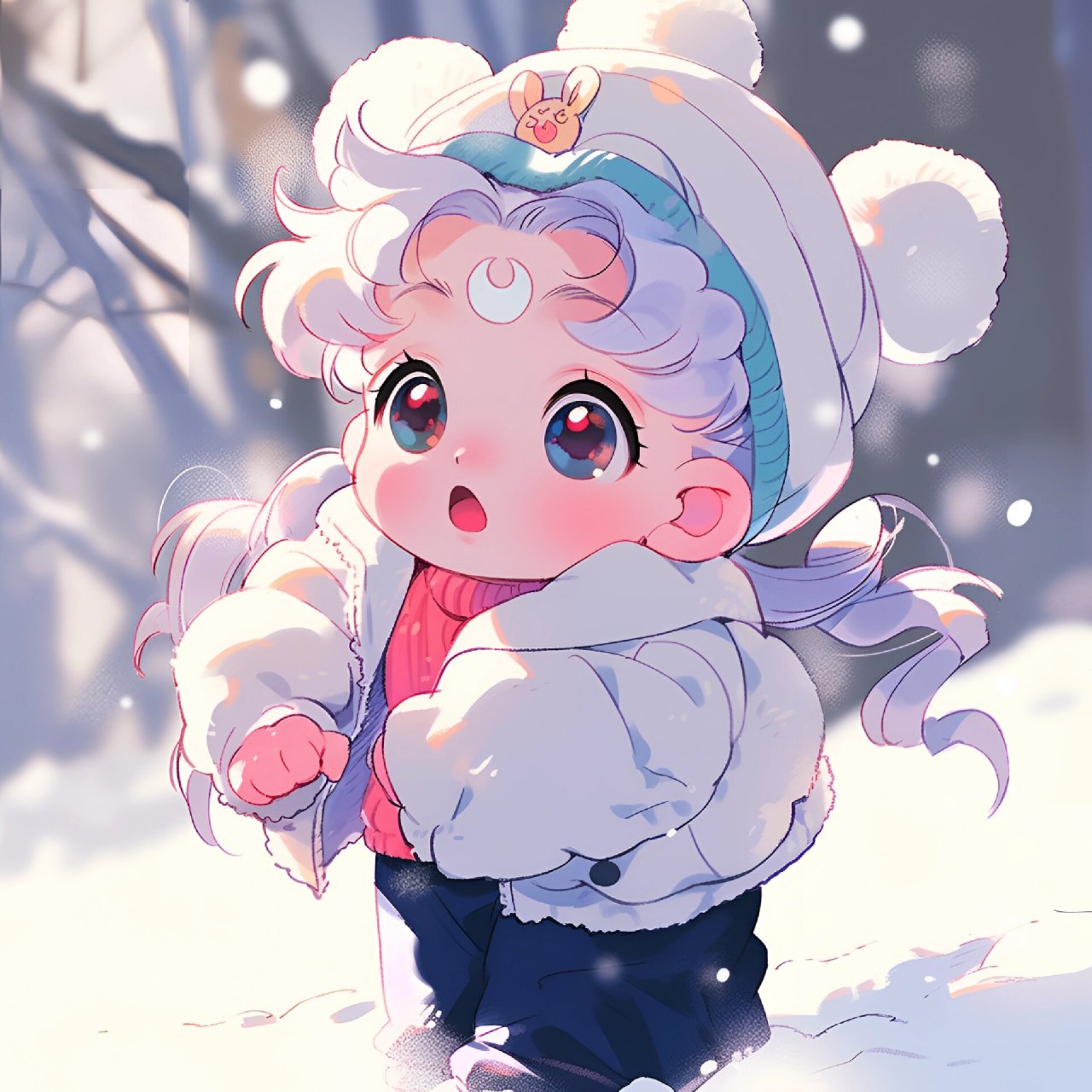 美少女|冬季 q 版 应粉丝要求,戴帽子系列q版来啦