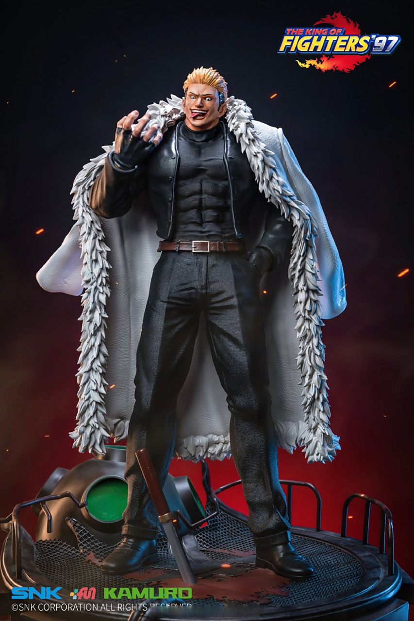 61 《#拳皇#97》山崎龙二 1/4比例雕像 61  by kamuro