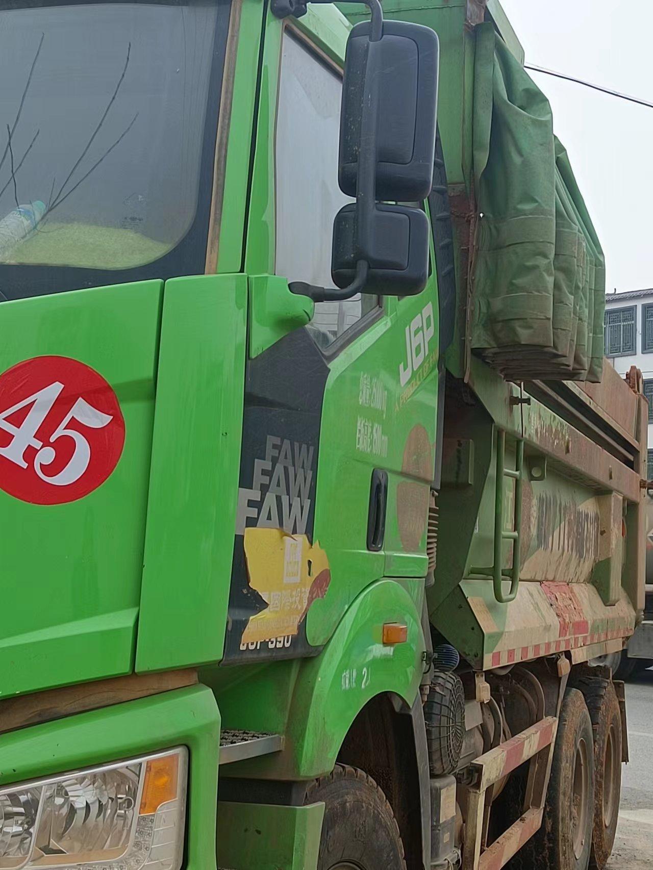 土石方工程 出j6p19年8月份390汉德桥车况原版5.6货箱