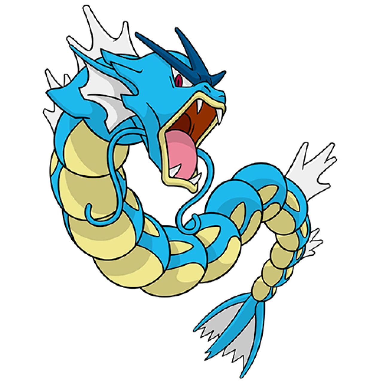 宝可梦图鉴0130:暴鲤龙 0130:暴鲤龙 属性:水,飞行             分类