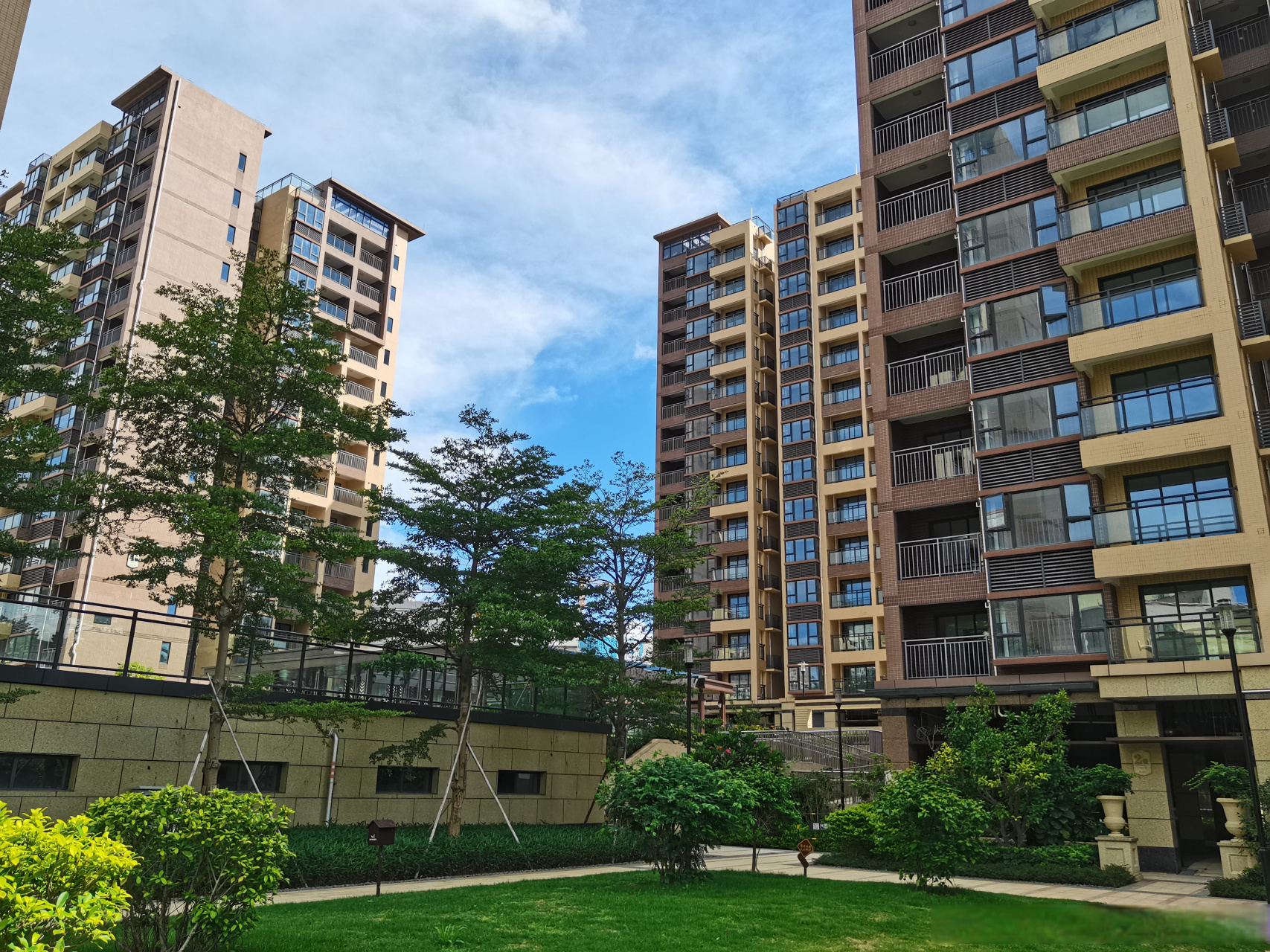 兴围华府# 小区实拍照片!