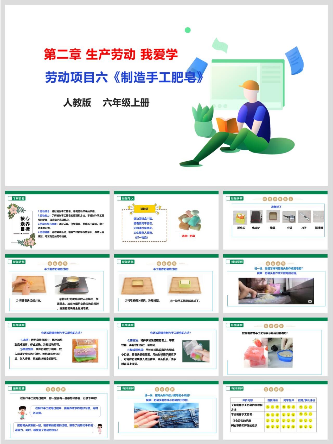 劳动教育教材配套资源（教案+课件）(山东科技出版社劳动教育一年级教案ppt)