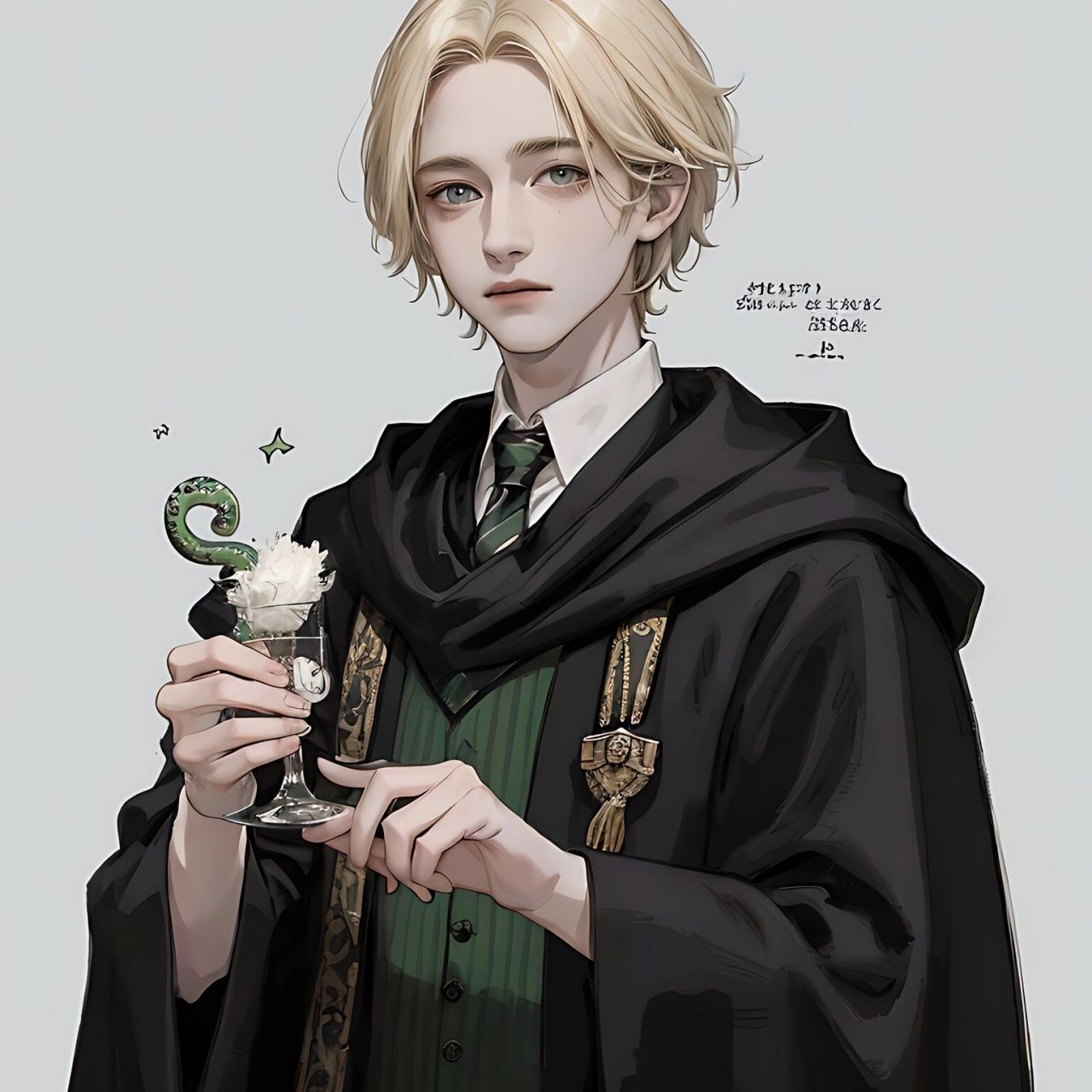 哈利波特系列|男生头像——金发碧眼美少年      头像