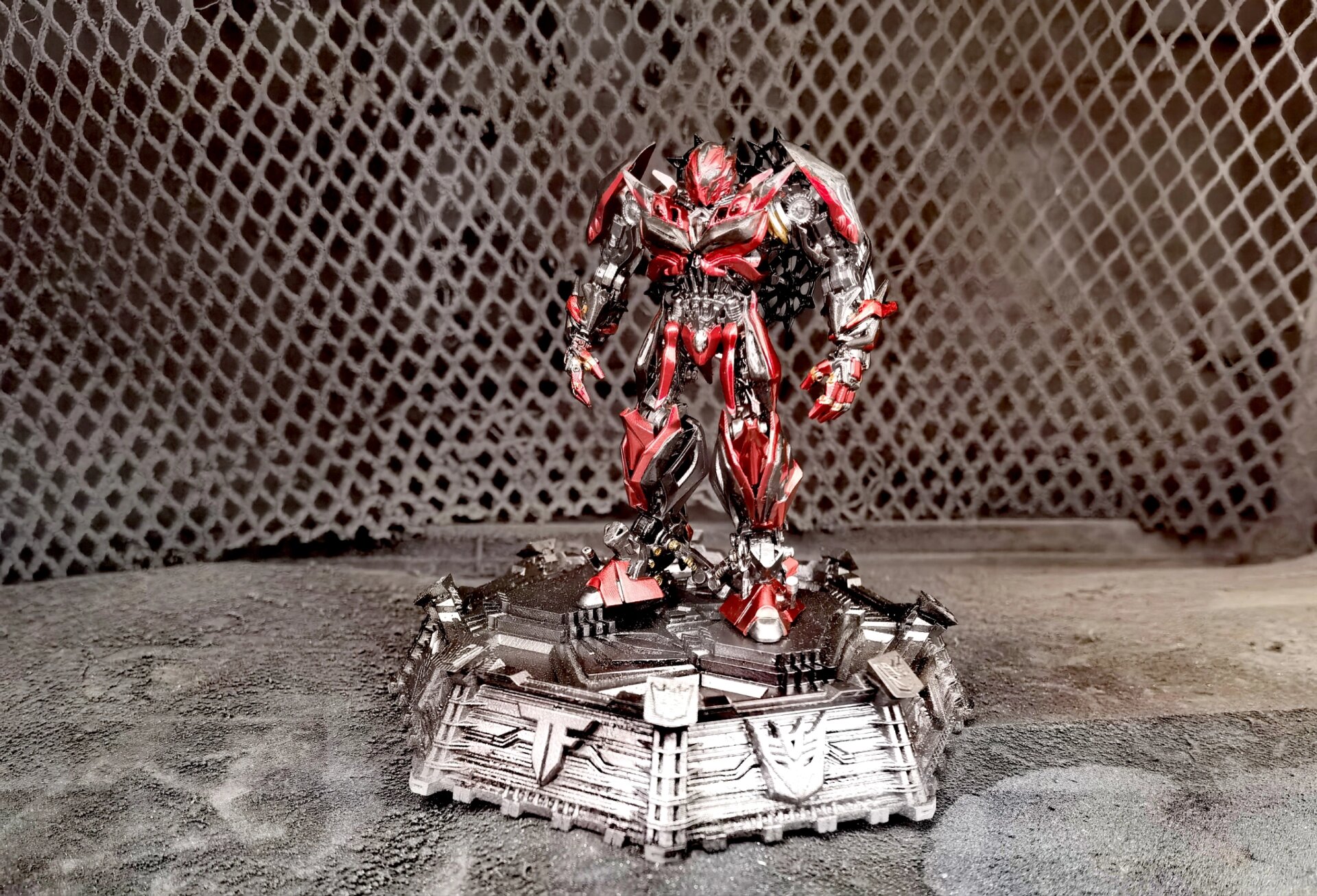 变形金刚 毒刺 小比例雕像 微缩模型 1:64