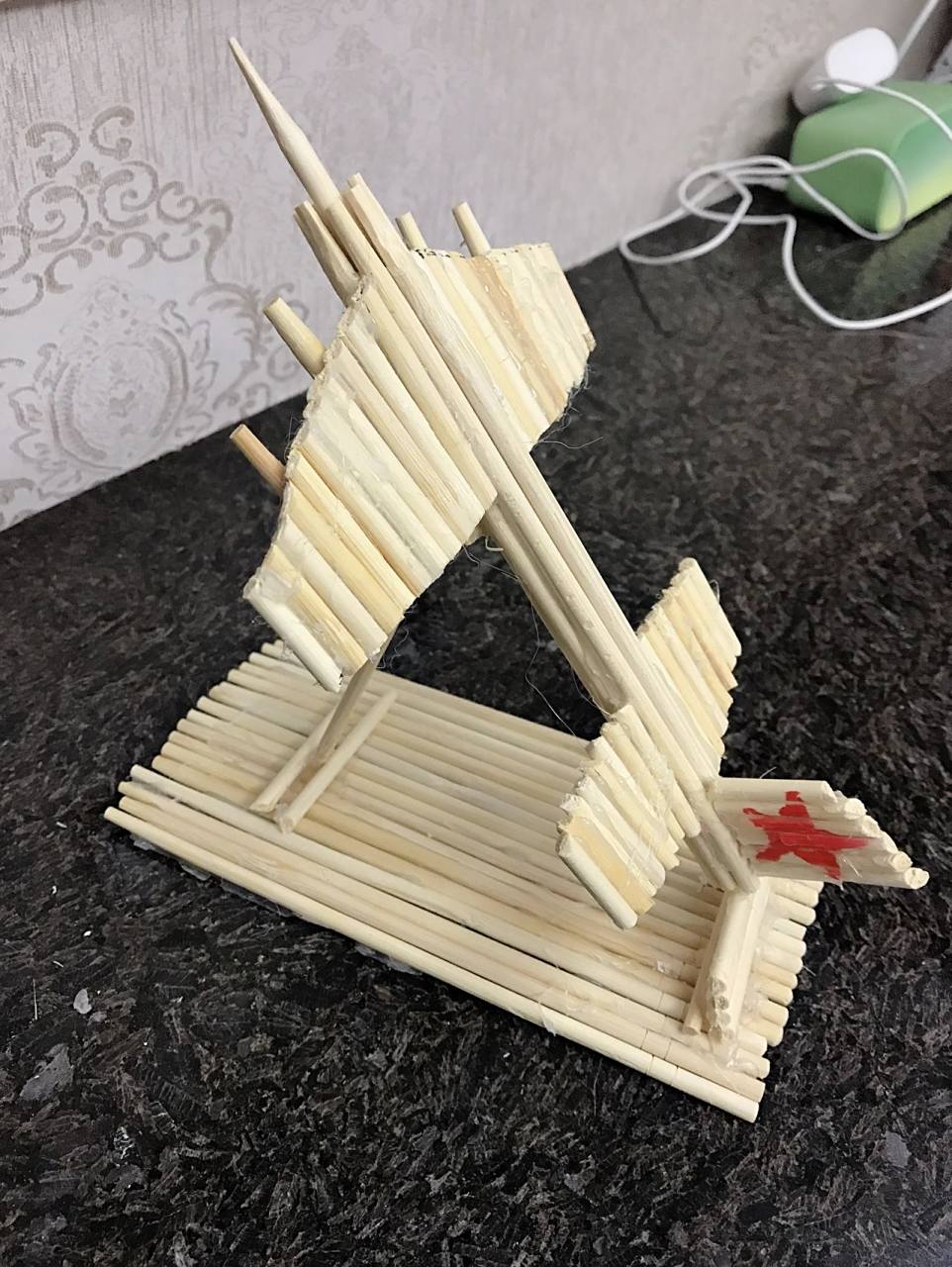 一次性筷子制作飞机