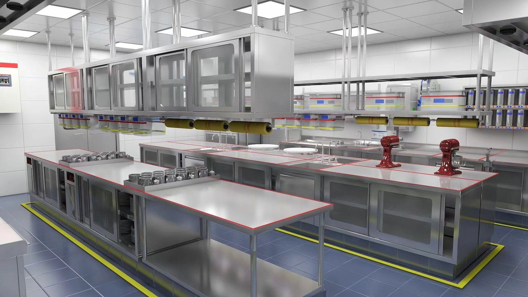 4d无水厨房设计(含核心点讲解)