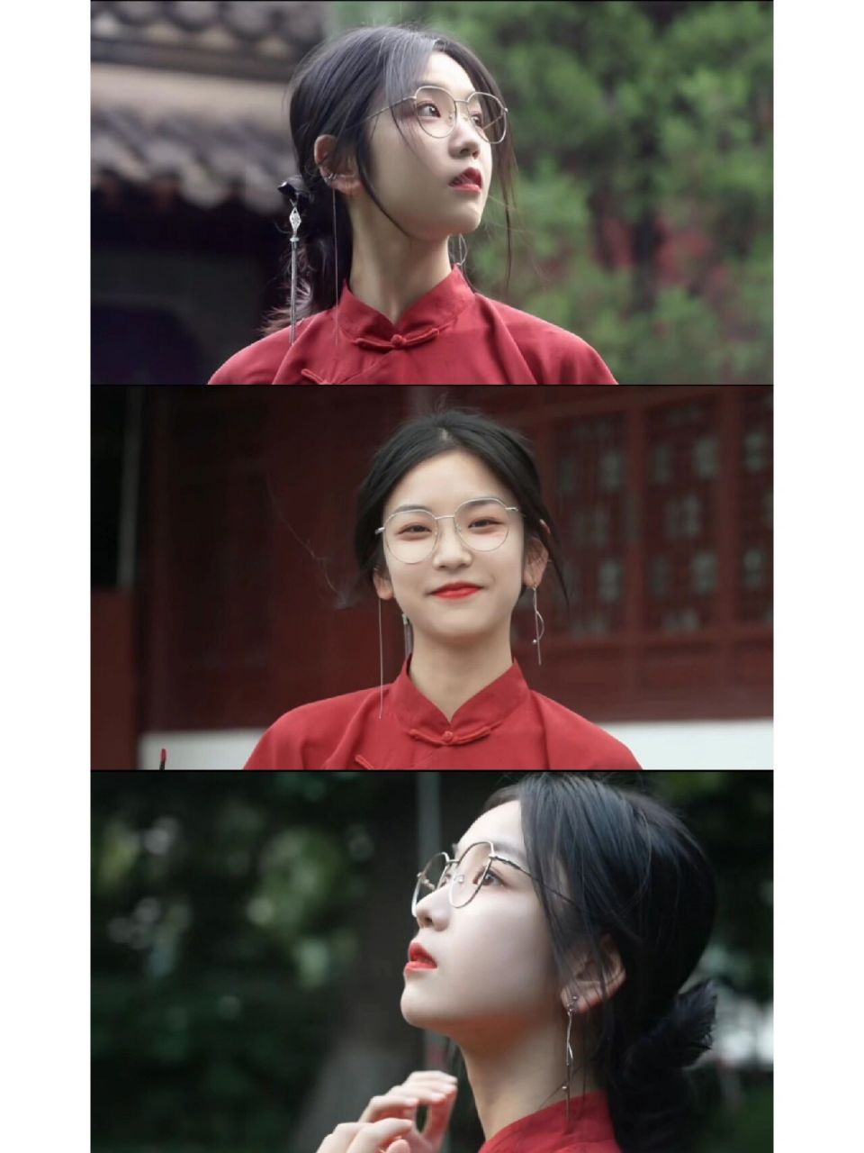 小李胖了吗三格古风壁纸 自己做了点小李的三格壁纸,发现小红书上还没