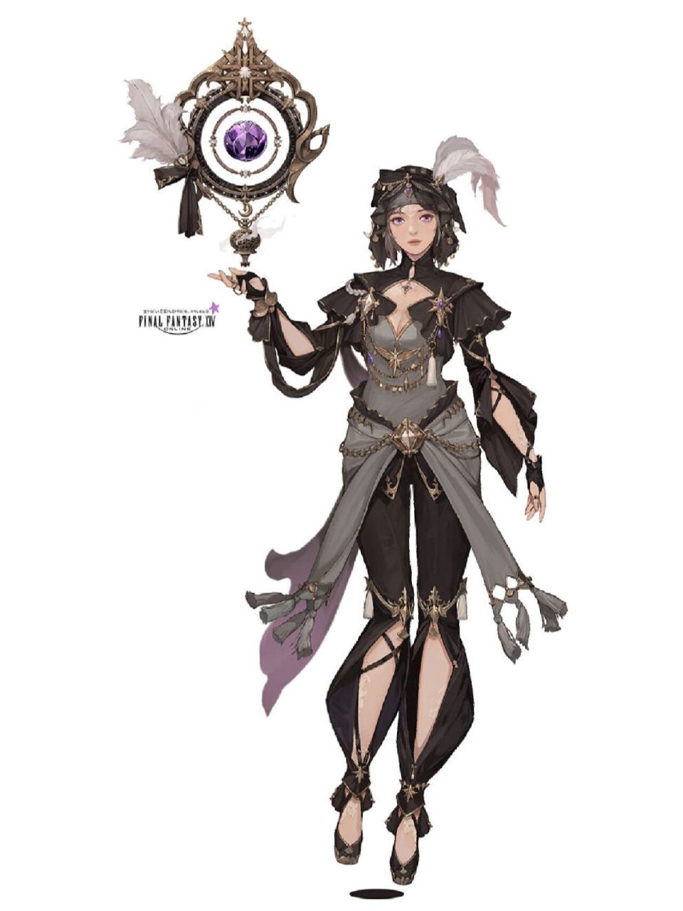 魔法少女 日韩风 角色原画 设定分享