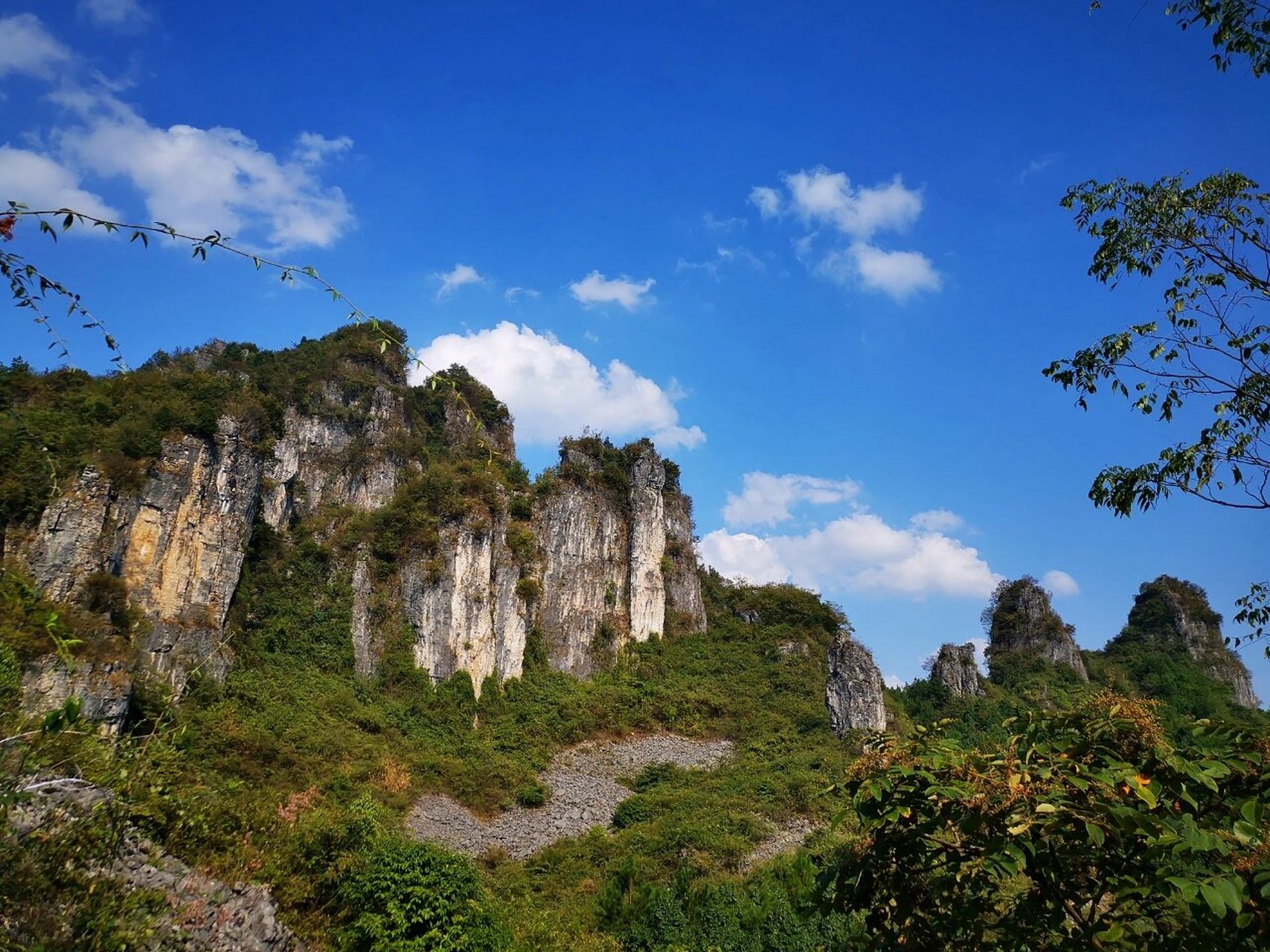 娄底涟源 十一国庆游涟源湄江,天气不错,风景不错,体力不错的你可以来