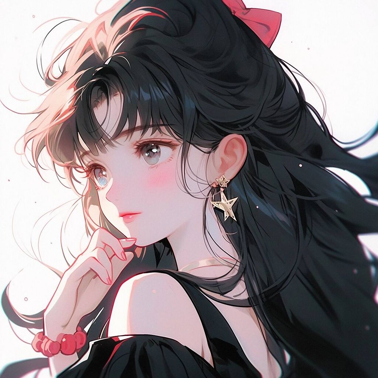 女生动漫头像系列34|清冷感少女 "鹤别空山,今春不见桃花" 我也不想