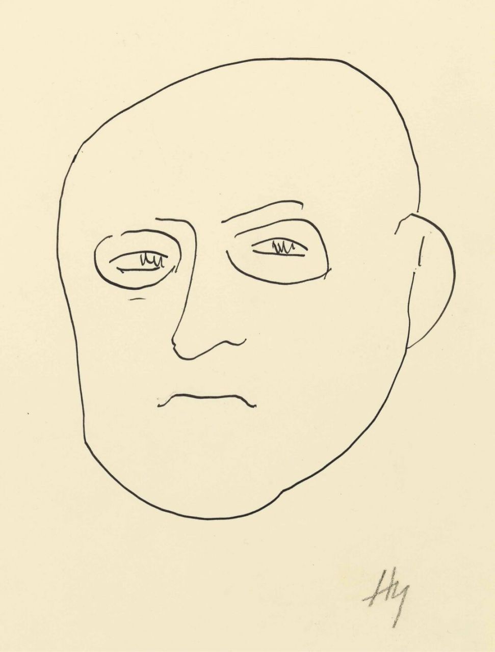 马蒂斯的系列自画像 信手涂鸦和惊喜素描都能玩得开心的野兽派大师[爱